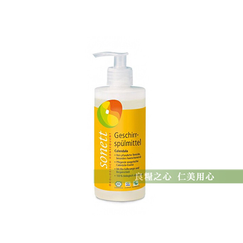 純氧漂白使用沸石代替磷化物 四sonett採用許多有機或生機互動種植的原料如 脂肪與油類橄欖油棕櫚脂肪油菜種子油椰子脂肪 精油類薰衣草檸檬律動能量鹽 五所有sonett產品都是100%可回歸大地 六所