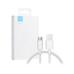 ◎快速充電 高效生活，支援多種設備 一線多用|◎正反可插拔 材質堅韌耐磨|◎平行輸入-盒裝，店家保固3個月種類:充電傳輸線材支援系統:Android適用接頭:TYPE-C功能:充電,傳輸顏色:白色系線