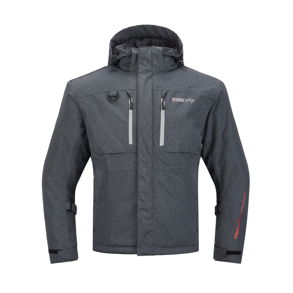 顏色：拉鍊紅、拉鍊灰、拉鍊黃尺寸：46 / M，48 / L，50 / 2L，52 / 3L，54 / 4L材質：外部： NYLON、POLYESTER ｜內裡：POLYESTER 細節說明1、外觀防