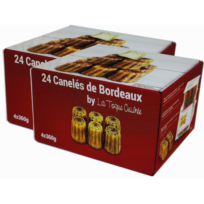 Caneles De Bordeaux 冷凍法式經典波爾多可麗露 60公克 X 24入兩入裝 W122565