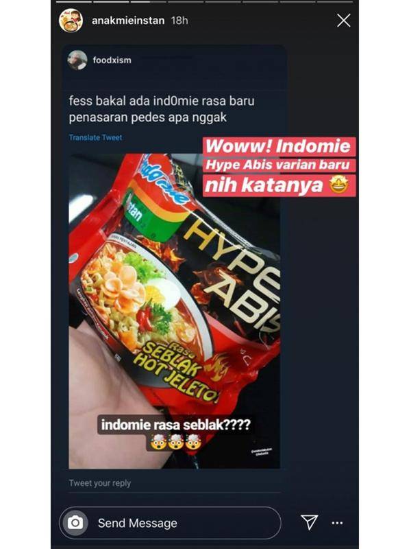 Hoax Atau Fakta Beredar Foto Bungkus Indomie Hypeabis Rasa Seblak