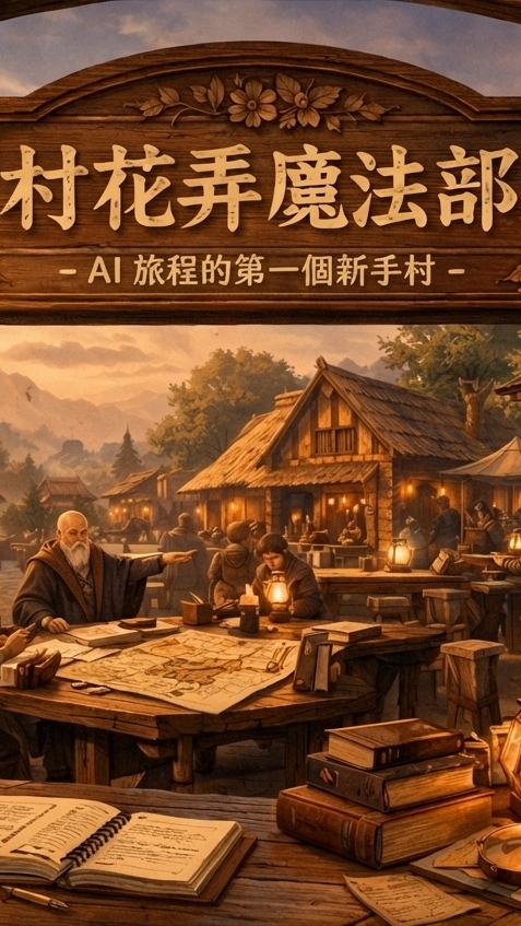 村花弄魔法部：AI 旅程的第一個新手村
