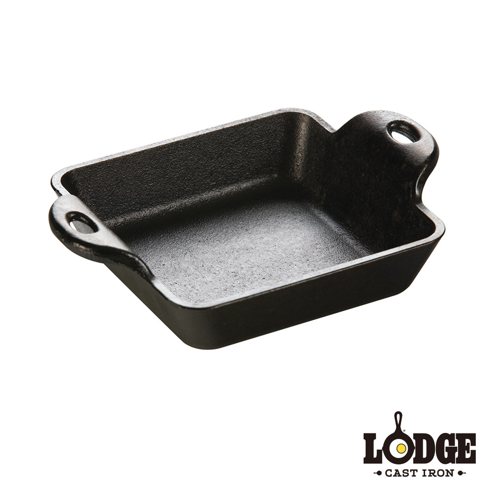 【美國Lodge】鑄鐵方型迷你烤盤(10盎司)