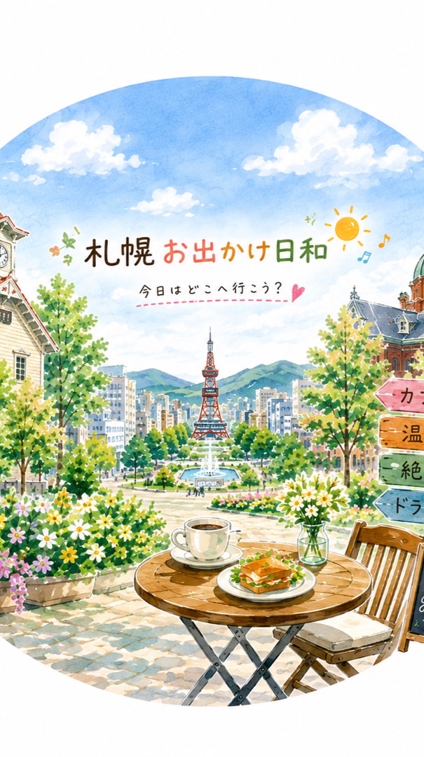 🌿札幌 お出かけ日和☀️