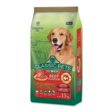 CP加好寶 經典乾狗糧 牛肉口味 15kg