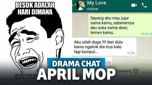 15 Meme Dan Drama Chat April Mob Ini Bikin Kesel Dan Ngakak Keepo Me Line Today