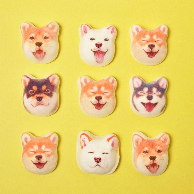 Enggak Tega Makan Marshmallow Ini Bentuknya Wajah Anjing Shiba Inu