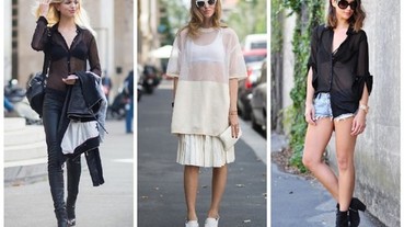 街拍特輯：11種清涼透視裝新穿搭