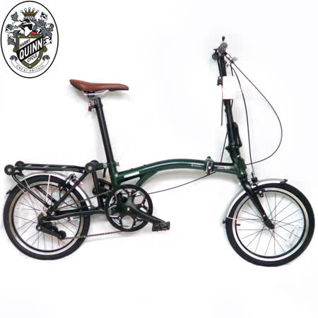 快速摺疊易上手 易行輪貨架可推可提,無須腳架即可站立 內三速足夠日常休閒和通勤