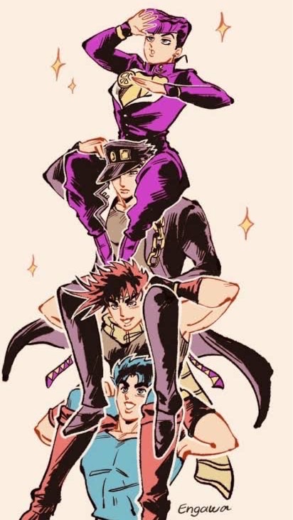 ジョジョ混部緩也‼️‼️1〜9部(折もあり‼️)