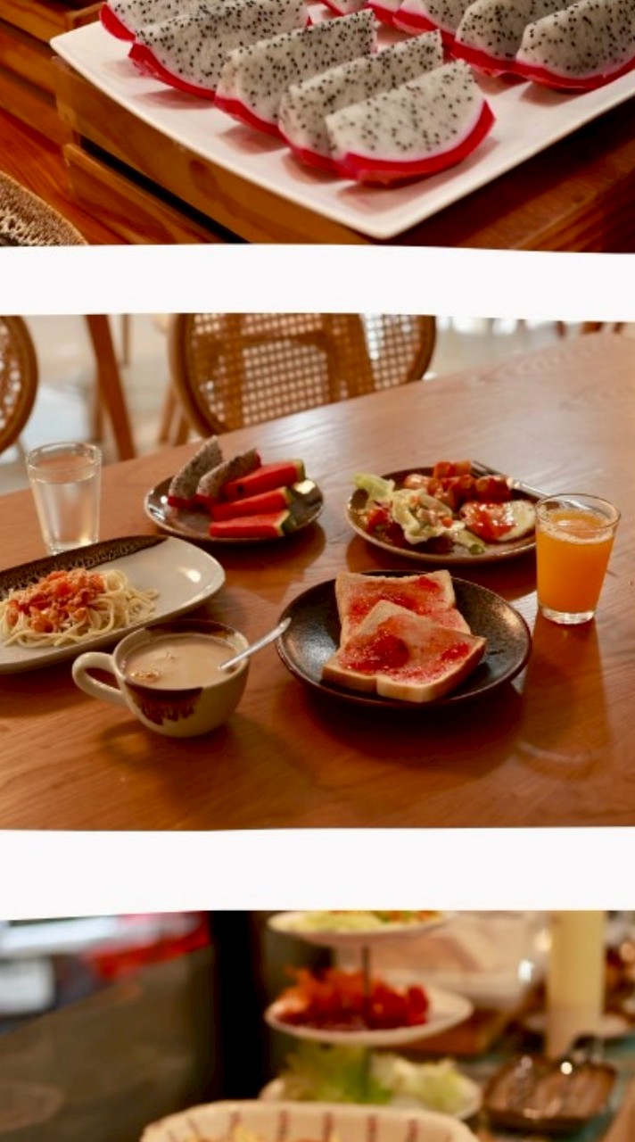 Buffet break fast @Bed by city hotel