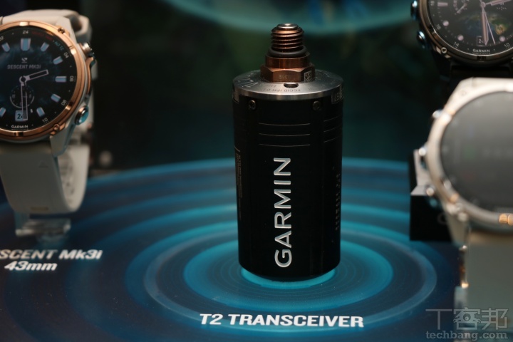 Garmin 全新 Descent Mk3i 潛水電腦錶登場！搭載 SubWave 潛聲納獨家技術，可雙向文字傳輸 30 米