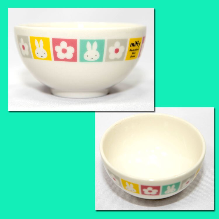 Miffy 米菲兔 磁器 湯碗 可微波可入洗碗機 日本製正版品