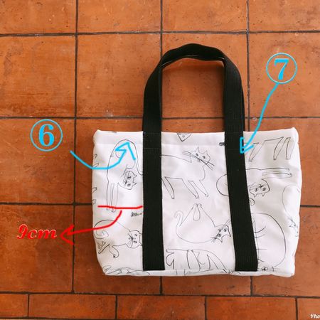 ハギレでも出来るトートバッグの作り方