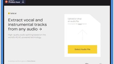 Lalal.ai 透過 AI 技術幫你分離音樂的人聲和配樂，操作簡單且完全免費