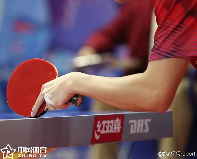 桌球 林昀儒一日4戰左手見血馬龍落敗坦言 我接不好他的發球 自由電子報 Line Today