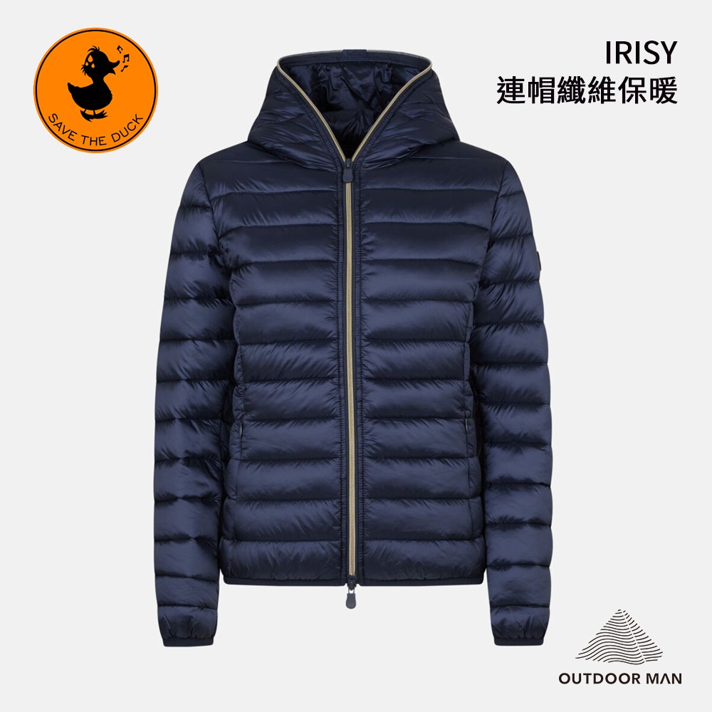 品牌義大利材質100%高密度尼龍(20D X 20D)產品特色SAVE THE DUCK以永續發展及100％不傷害動物的品牌理念，致力研發出拒絕對動物與環境造成傷害的商品模式，不使用任何羽毛丶皮革或來