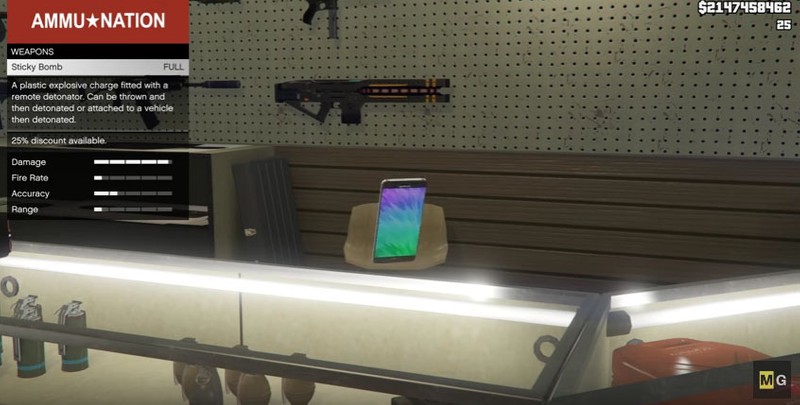 Gta 5 最強武器登場三星galaxy Note 7 Line購物