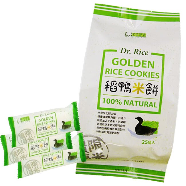 美好人生-稻鴨米餅(25入)/包好窩生活節。人氣店家麗兒采家的寶寶美食/營養品、餅乾/糖果/堅果類有最棒的商品。快到日本NO.1的Rakuten樂天市場的安全環境中盡情網路購物，使用樂天信用卡選購優惠