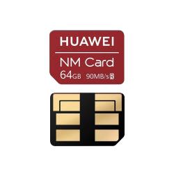 ◎華為專屬NM記憶卡，僅適用Mate20、Mate20Pro手機|◎高速讀寫 精彩不等待，NM記憶卡外觀尺寸與namo sim卡一致|◎原廠公司貨-盒裝商品名稱:HUAWEI華為原廠NMCard64G