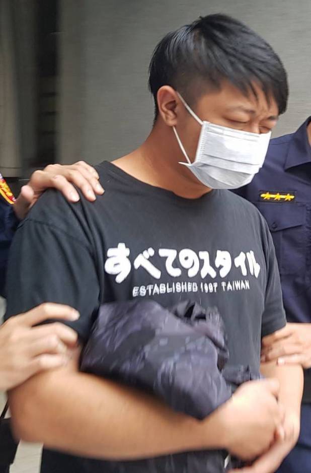 彭男承認有虐貓行為，下午4時許已移送新竹地檢。記者張雅婷／攝影