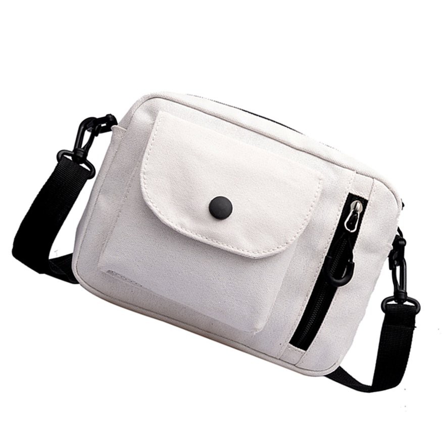 產品特點：1，體積小，容量大：可以作為你的手機化妝表2，個性設計：帆布材質，用最美麗的你3，拉鍊設計：無需強制按鈕，只需一點點拉說明：帆布包包的設計功能多樣，拉鍊安全worryy單肩包產品規格：面料質