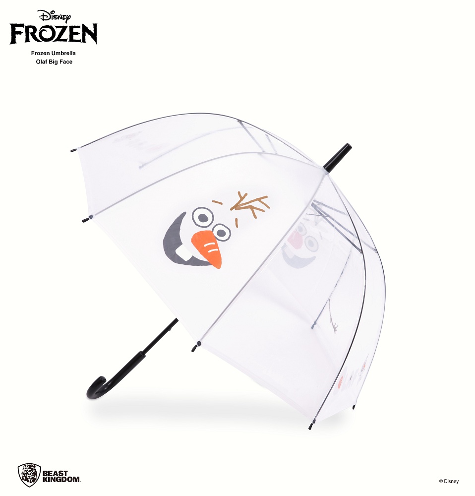 冰雪奇緣 宮廷傘 雪寶大臉款