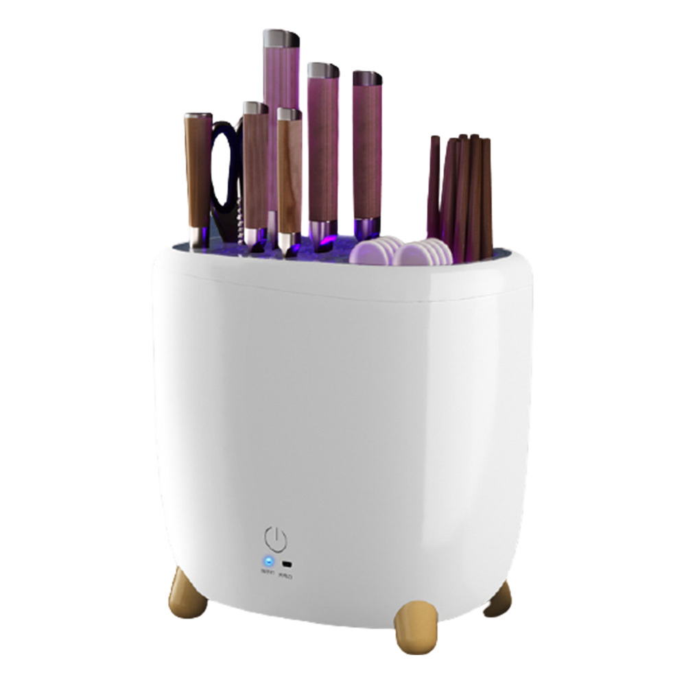 現貨 砧板筷子消毒機 消毒刀架紫外線烘幹菜板刀具消毒器