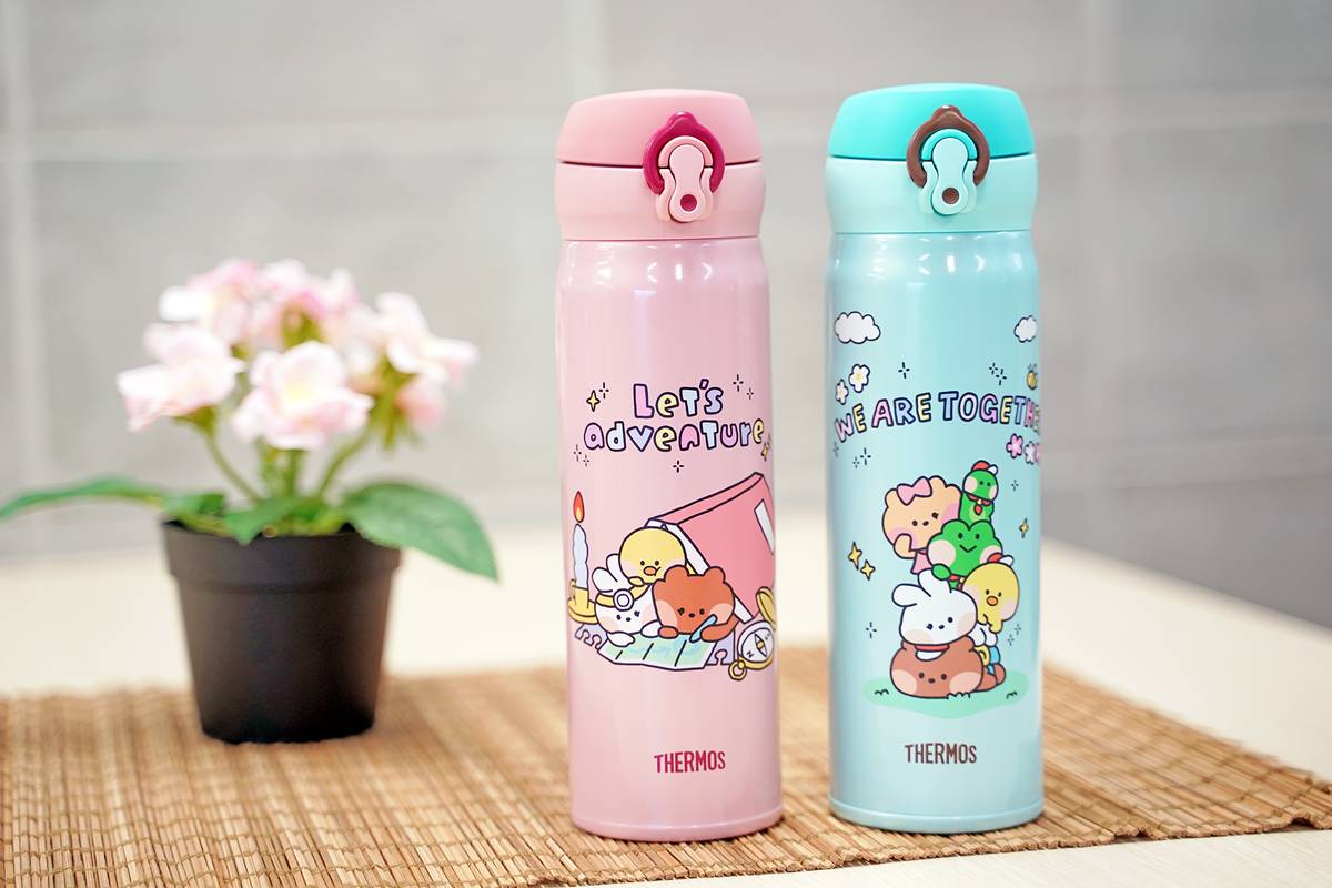LINE FRIENDS minini陪你度過Hot Summer THERMOS保溫瓶為你消暑降溫 LINE TODAY LINE