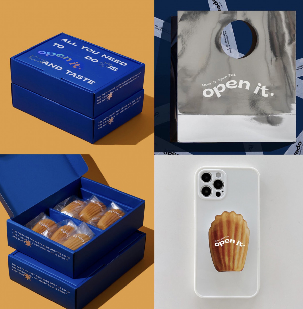 人氣法式甜點「瑪德蓮」推薦：open it.唯一瑪德蓮專門品牌