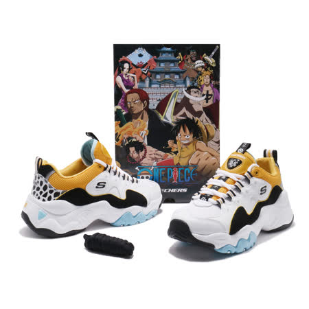 Skechers 休閒鞋 One Piece 航海王 羅 女鞋 88888336WBGD