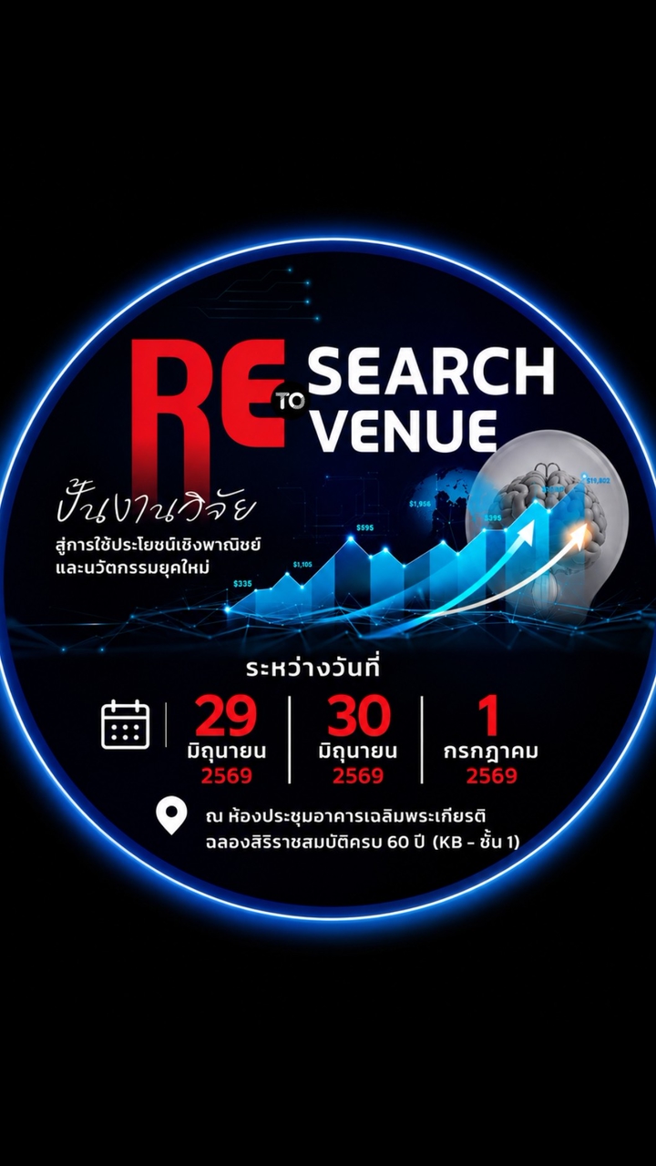 Research to Revenue ปั้นงานวิจัยสู่การใช้ประโยชน์เชิงพาณิชย์