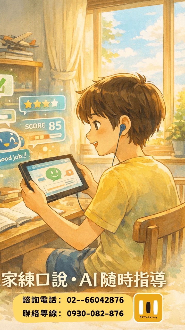 EZtalking AI口說系統&賴淑月老師正音班聯合分享群組