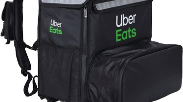 用Uber eats背包改造隨身工作平台