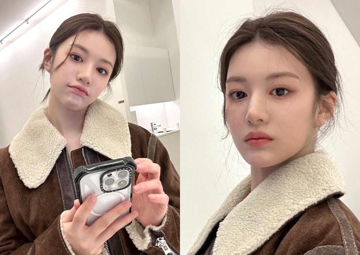 《moving》高允貞減齡妝，淺唇色+鼻基底提亮