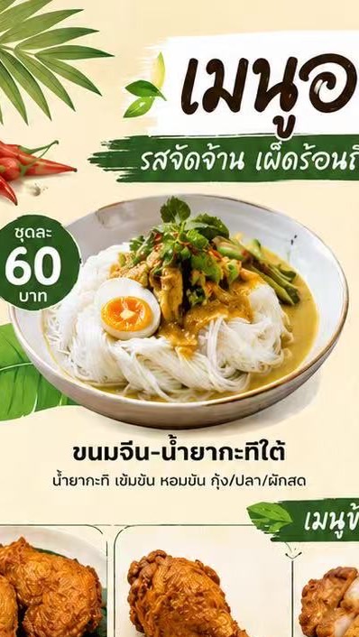 สั่งอาหารใต้ & อาหารตามสั่ง