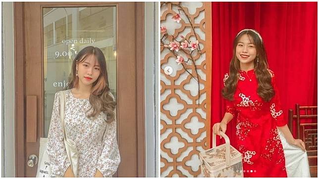 越南1名美少女在網路上頗受男性網友的喜愛。(圖／翻攝自IG)