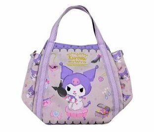 大賀屋 日貨 庫洛米 包包 女包 手提包 側背包 斜背包 小包 兒童包 帆布包 正版 J00015984