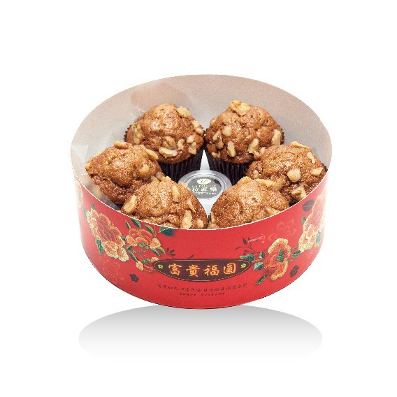 【拉菲樂 La Palette】桂圓蛋糕6入禮盒禮盒【冷凍】