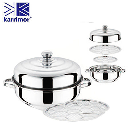 英國品牌Karrimor 雙層蒸鮮團圓鍋32cm (KA-W322B)