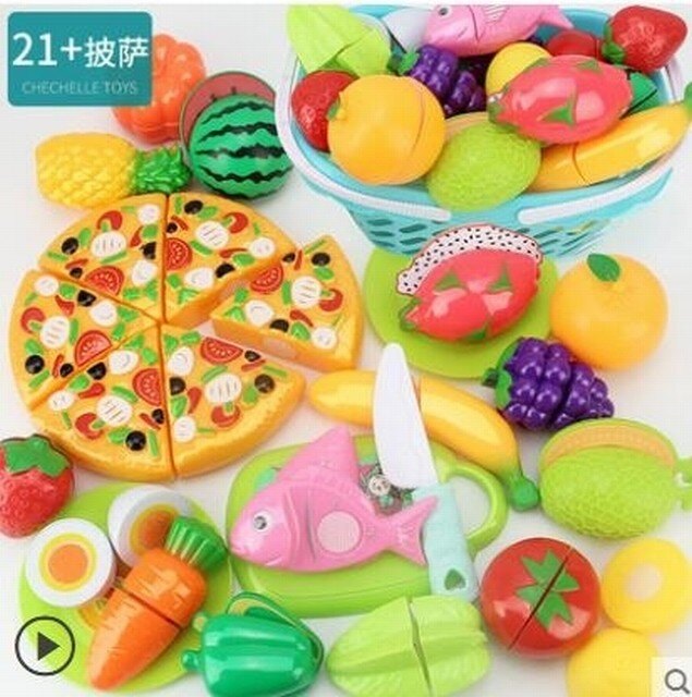 【主圖款】可切水果兒童玩具女孩蔬菜切切樂