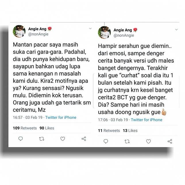 Sudah Menikah Mantan Pacar Ge Pamungkas Mengaku Masih Diganggu