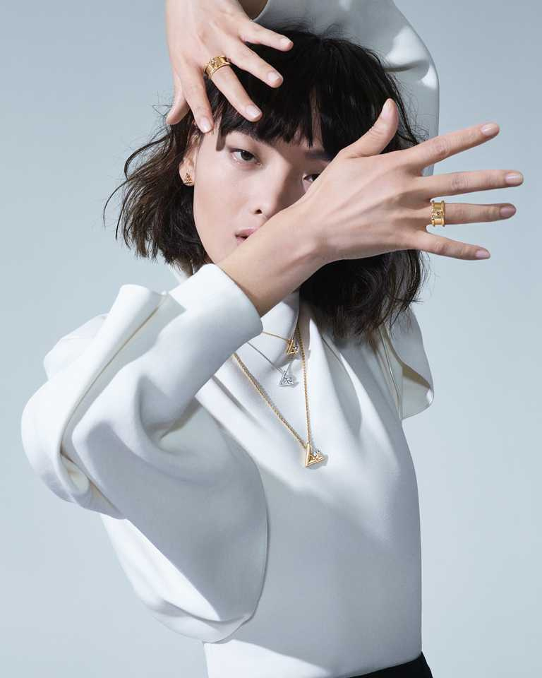 中國名模暨路易威登品牌摯友毛小星，曾參與2020年女裝秋冬大秀。（圖╱LOUIS VUITTON提供）