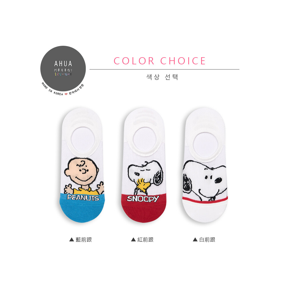 韓國襪子史努比透膚隱形襪【K0592】韓妞必備少女襪 百搭純色襪子