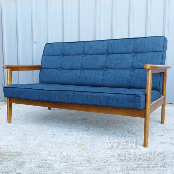 日本復古風 經典傢具 K Chair 雙人沙發 複刻版 SO019-2 文昌家具