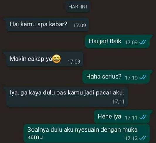 10 Chat Lucu Cara Bikin Mantan Nyesel Ini Kocak Abis Brilio Net Line Today