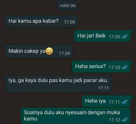 10 Chat Lucu Cara Bikin Mantan Nyesel Ini Kocak Abis Brilio Net Line Today