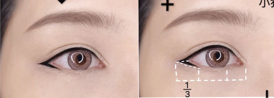 宋慧喬、楊冪、李多熙眼線畫法