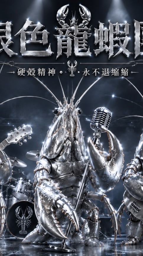 銀色龍蝦