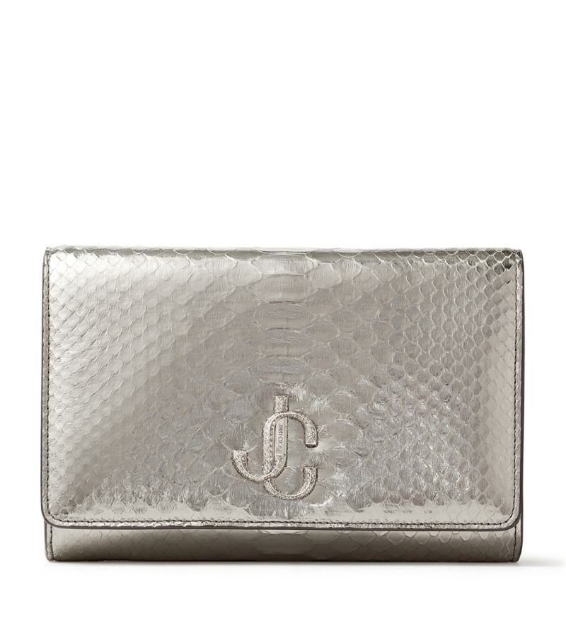 A classic option, the Jimmy Choo Varenne clutch bag is the perfect accompaniment to evening ensemble